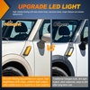 image:imageNilight Fender Side Marker Lights 2PCS for 20082021 Kenworth T660 T170  T270 T370 45LED Amber Len Waterproof Shock Resistant Easy Installation Plug and Play Front Clearance Flowing LightClear Amber 20112016 MINI Cooper R60 R61