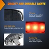 image:imageNilight Fender Side Marker Lights 2PCS for 20082021 Kenworth T660 T170  T270 T370 45LED Amber Len Waterproof Shock Resistant Easy Installation Plug and Play Front Clearance Flowing LightSmoked AmberRed F250 350 450 550 20112022