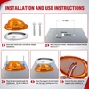 image:imageNilight Fender Side Marker Lights 2PCS for 20082021 Kenworth T660 T170  T270 T370 45LED Amber Len Waterproof Shock Resistant Easy Installation Plug and Play Front Clearance Flowing LightAmberUniversal 6inch Teardrop