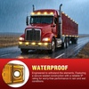 image:imageNilight Fender Side Marker Lights 2PCS for 20082021 Kenworth T660 T170  T270 T370 45LED Amber Len Waterproof Shock Resistant Easy Installation Plug and Play Front Clearance Flowing LightAmberUniversal 25inch Oval
