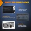 image:imageNilight Fender Side Marker Lights 2PCS for 20082021 Kenworth T660 T170  T270 T370 45LED Amber Len Waterproof Shock Resistant Easy Installation Plug and Play Front Clearance Flowing LightSmoked AmberRed Ram 2500 3500 20102018