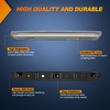 image:imageNilight Fender Side Marker Lights 2PCS for 20082021 Kenworth T660 T170  T270 T370 45LED Amber Len Waterproof Shock Resistant Easy Installation Plug and Play Front Clearance Flowing LightClear White 20202025 GMC Sierra 2500HD 3500HD