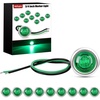 Green 10Pcs 304 Bezel