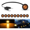 10pcs 2Pin Amber