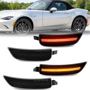 image:imageNilight Fender Side Marker Lights 2PCS for 20082021 Kenworth T660 T170  T270 T370 45LED Amber Len Waterproof Shock Resistant Easy Installation Plug and Play Front Clearance Flowing LightSmoke Amber Red 20162025 Mazda MX5 Miata