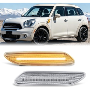 image:imageNilight Fender Side Marker Lights 2PCS for 20082021 Kenworth T660 T170  T270 T370 45LED Amber Len Waterproof Shock Resistant Easy Installation Plug and Play Front Clearance Flowing LightClear Amber 20112016 MINI Cooper R60 R61