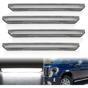image:imageNilight Fender Side Marker Lights 2PCS for 20082021 Kenworth T660 T170  T270 T370 45LED Amber Len Waterproof Shock Resistant Easy Installation Plug and Play Front Clearance Flowing LightClear White 20202025 GMC Sierra 2500HD 3500HD