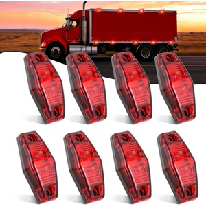 image:imageNilight Fender Side Marker Lights 2PCS for 20082021 Kenworth T660 T170  T270 T370 45LED Amber Len Waterproof Shock Resistant Easy Installation Plug and Play Front Clearance Flowing LightRedUniversal 25inch Oval