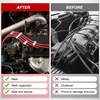 image:imageNilight 12PCS Spark Plug Wire Separator Divider Kit Silver  Ignition Wire Holder Loom Organizer Clamp for 8mm 9mm 10mm Car Engine Wires Aluminum Alloy