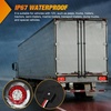 image:imageNilight LED Trailer Light Kit 4 Inch Round Tail Lights with Marker Light  Waterproof Brake Turn Reverse Tail and Marker Lighting with Flush Mount Design for 12V Trailers Trucks RVs Boats and CampersRed White screws 2Pcs 16Led