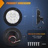 image:imageNilight LED Trailer Light Kit 4 Inch Round Tail Lights with Marker Light  Waterproof Brake Turn Reverse Tail and Marker Lighting with Flush Mount Design for 12V Trailers Trucks RVs Boats and CampersWhite screws 2Pcs 12Led