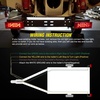 image:imageNilight LED Trailer Light Kit Rectangular Submersible for Utility Trailers  Fully Sealed Kit with Stop Turn Tail License Marker Lights ID Light Bar Wiring Harness for 12V Trailers Boats and SnowmobilesRed Trailer Light