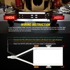 image:imageNilight LED Trailer Light Kit Rectangular Submersible for Utility Trailers  Fully Sealed Kit with Stop Turn Tail License Marker Lights ID Light Bar Wiring Harness for 12V Trailers Boats and SnowmobilesRed Trailer Light wMarker Lights wID Bar