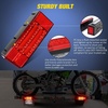 image:imageNilight LED Trailer Light Kit Rectangular Submersible for Utility Trailers  Fully Sealed Kit with Stop Turn Tail License Marker Lights ID Light Bar Wiring Harness for 12V Trailers Boats and SnowmobilesRed Halo Glow Trailer Light