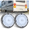 White 2Pcs 47Led 7Inch