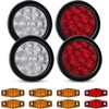 Red White Tail Lights 4pcs w/Marker Lights