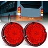 Red 2Pcs 47Led 7Inch