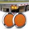 Amber screws 2Pcs 32Led