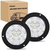 White screws 2Pcs 12Led