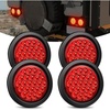 Red 4Pcs 24Led
