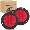 Red screws 2Pcs 12Led
