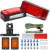 Red Trailer Light w/ Marker Lights