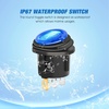 image:imageNilight 6 Gang Rocker Switch Panel IP67 Waterproof 12V24V OnOff Blue  3Pin Toggle Switches Aluminum Panel for Automotive Marine Boat Car Camper Truck Vehicles LightsBlue Waterproof 5 Gang