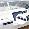image:imageNilight 6 Gang Rocker Switch Panel IP67 Waterproof 12V24V OnOff Blue  3Pin Toggle Switches Aluminum Panel for Automotive Marine Boat Car Camper Truck Vehicles LightsBlue Waterproof 6 Gang