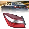 image:imageNilight Taillight Assembly Compatible with 2016 2017 Honda Accord Sedan  Fit Ex ExL Lx LXS Touring Sport Hybrid Outer Tail Light OE Style Rear Lamp Replacement Driver Side wHalogen LED BulbsDriver Side