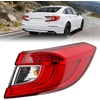 image:imageNilight Taillight Assembly Compatible with 2016 2017 Honda Accord Sedan  Fit Ex ExL Lx LXS Touring Sport Hybrid Outer Tail Light OE Style Rear Lamp Replacement Driver Side wHalogen LED BulbsPassenger Side