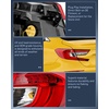 image:imageNilight Taillight Assembly Compatible with 2016 2017 Honda Accord Sedan  Fit Ex ExL Lx LXS Touring Sport Hybrid Outer Tail Light OE Style Rear Lamp Replacement Driver Side wHalogen LED BulbsPair of Driver and Passenger Side