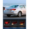 image:imageNilight Taillight Assembly Compatible with 2016 2017 Honda Accord Sedan  Fit Ex ExL Lx LXS Touring Sport Hybrid Outer Tail Light OE Style Rear Lamp Replacement Driver Side wHalogen LED BulbsPassenger Side
