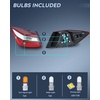 image:imageNilight Taillight Assembly Compatible with 2016 2017 Honda Accord Sedan  Fit Ex ExL Lx LXS Touring Sport Hybrid Outer Tail Light OE Style Rear Lamp Replacement Driver Side wHalogen LED BulbsPair of Driver and Passenger Side
