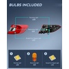 image:imageNilight Taillight Assembly Compatible with 2016 2017 Honda Accord Sedan  Fit Ex ExL Lx LXS Touring Sport Hybrid Outer Tail Light OE Style Rear Lamp Replacement Driver Side wHalogen LED BulbsPassenger Side