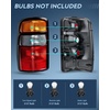 image:imageNilight Taillight Assembly for 20002006 Chevy Suburban 1500 2500 Tahoe  Fits 2000 2001 2002 2003 2004 2005 2006 GMC Yukon Yukon XL 1500 Yukon XL 2500 OE Style Replacement Red PairBlackBlack Border