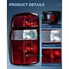 image:imageNilight Taillight Assembly for 20002006 Chevy Suburban 1500 2500 Tahoe  Fits 2000 2001 2002 2003 2004 2005 2006 GMC Yukon Yukon XL 1500 Yukon XL 2500 OE Style Replacement Red PairDark Red