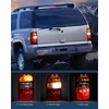 image:imageNilight Taillight Assembly for 20002006 Chevy Suburban 1500 2500 Tahoe  Fits 2000 2001 2002 2003 2004 2005 2006 GMC Yukon Yukon XL 1500 Yukon XL 2500 OE Style Replacement Red PairRedRed Border