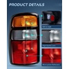 image:imageNilight Taillight Assembly for 20002006 Chevy Suburban 1500 2500 Tahoe  Fits 2000 2001 2002 2003 2004 2005 2006 GMC Yukon Yukon XL 1500 Yukon XL 2500 OE Style Replacement Red PairBlackBlack Border