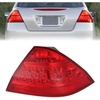 image:imageNilight Taillight Assembly Compatible with 2016 2017 Honda Accord Sedan  Fit Ex ExL Lx LXS Touring Sport Hybrid Outer Tail Light OE Style Rear Lamp Replacement Driver Side wHalogen LED BulbsPassenger Side