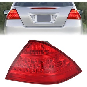 image:imageNilight Taillight Assembly Compatible with 2016 2017 Honda Accord Sedan  Fit Ex ExL Lx LXS Touring Sport Hybrid Outer Tail Light OE Style Rear Lamp Replacement Driver Side wHalogen LED BulbsPassenger Side