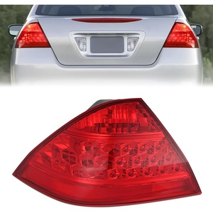 image:imageNilight Taillight Assembly Compatible with 2016 2017 Honda Accord Sedan  Fit Ex ExL Lx LXS Touring Sport Hybrid Outer Tail Light OE Style Rear Lamp Replacement Driver Side wHalogen LED BulbsDriver Side