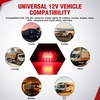 image:imageNilight Oval Side Marker Lights 2PCS Amber 10 LEDs Surface Mount 12V10LED Red 2Pcs