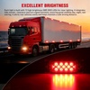 image:imageNilight Oval Side Marker Lights 2PCS Amber 10 LEDs Surface Mount 12V13LED Red 2Pcs